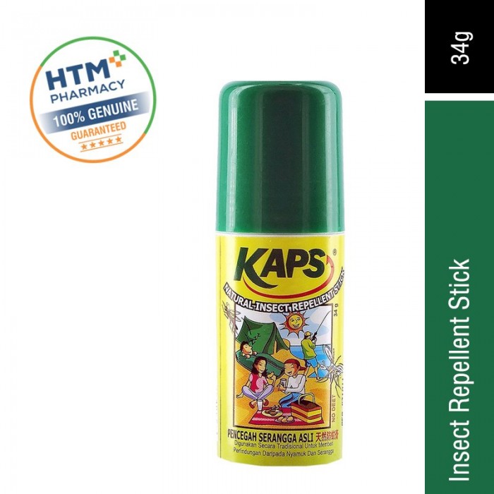 KAPS NATURAL INSECT REPELLENT STICK 34G (INSECT REPELLANT)