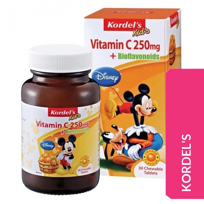 Kordel'S Kid's Vitamin C 250Mg Plus Bioflavonoids 30'S