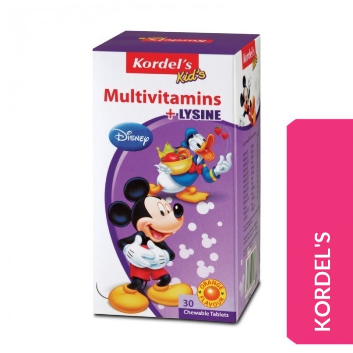 Kordel's Kid's Multivitamin Plus Lysine 30's