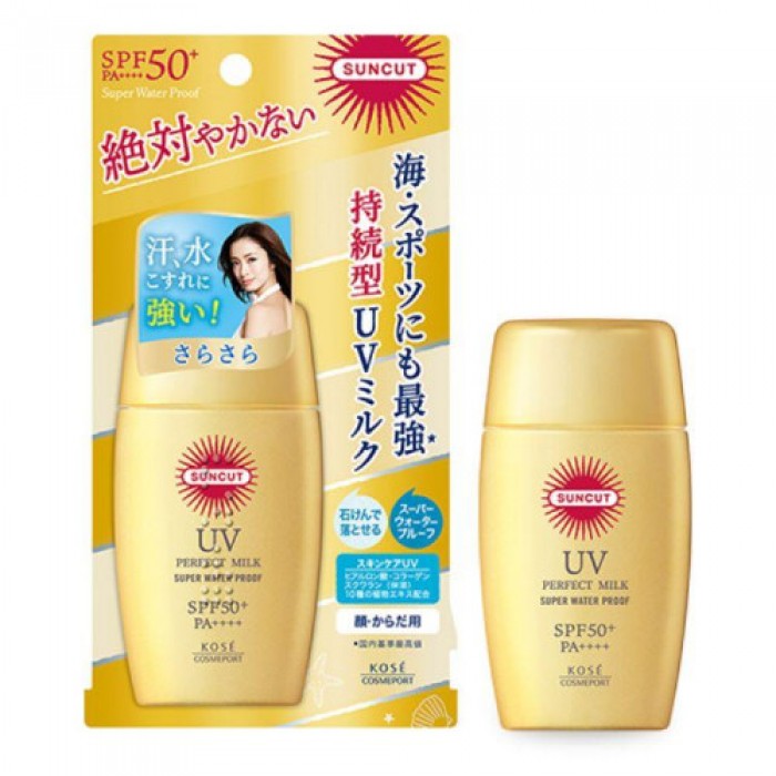 Kose Cosmeport Suncut UV Milk Super Water Proof 60ml