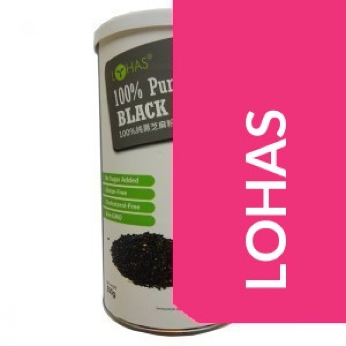 Lohas 100% Pure Black Sesame 500G