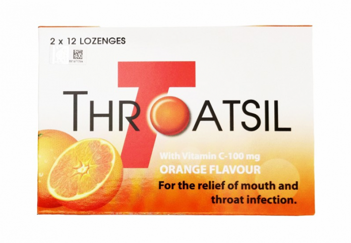 THROATSIL ORANGE 24'S