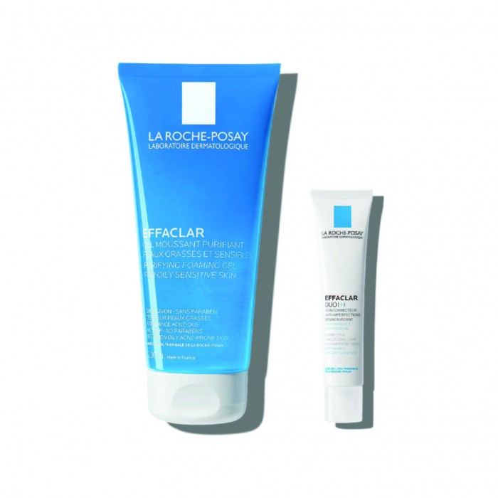 LA ROCHE POSAY Effaclar Acne Skin-Saver Set Skincare Set Untuk Jerawat - Anti Acne / Jerawat 祛痘 護膚品套裝