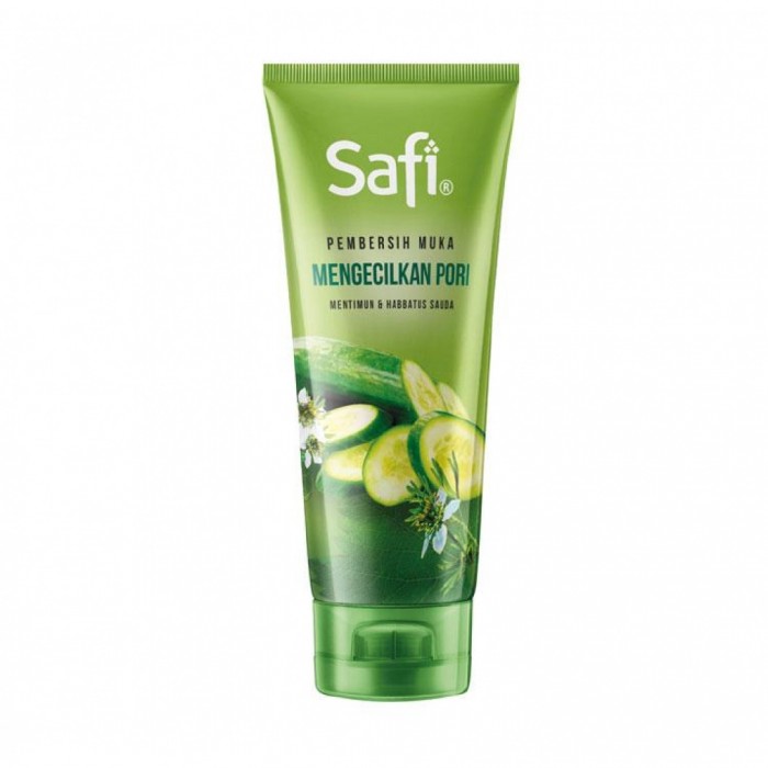 SAFI PEMBERSIH MUKA 65G - MENTIMUN