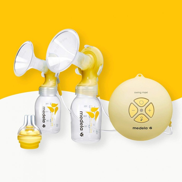 Medela Swing Maxi Breastpump(0400010) + Kozil Btl + Twist Pouch 20 Pack