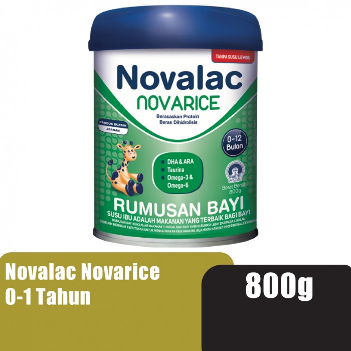 NOVALAC NOVARICE 800G 0-1 TAHUN