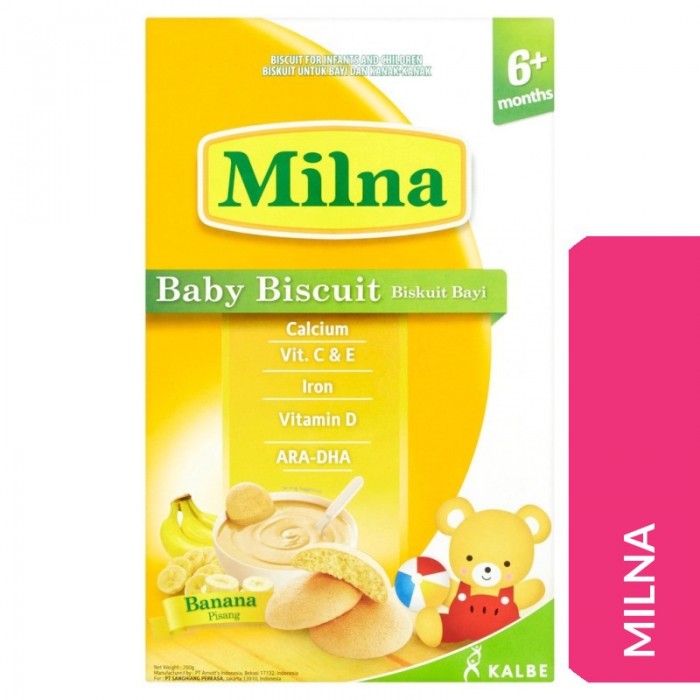 MILNA BABY RUSK 260G - BANANA