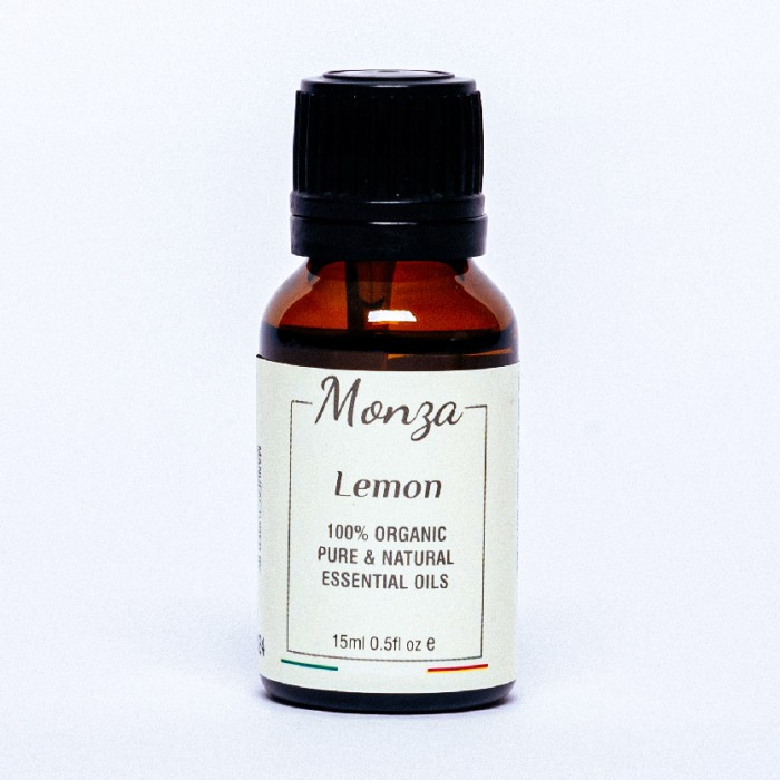 Monza Lemon Essential Oil 15ml - Aromatherapy Diffuser Humidifier, Massage Aromatherapy Oil Minyak Urut Aromaterapi 精油