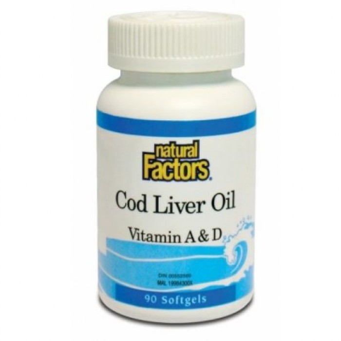 Natural Factors COD Liver Oil 90'S