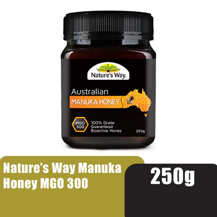 Nature's Way Australian Manuka Honey MGO300 250g (Madu support for immunity & digestive balance)活性蜂蜜