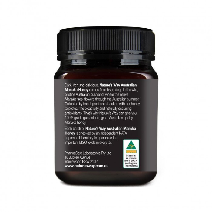 Nature's Way Australian Manuka Honey MGO100 1kg (Madu support for immunity & digestive balance)/活性蜂蜜