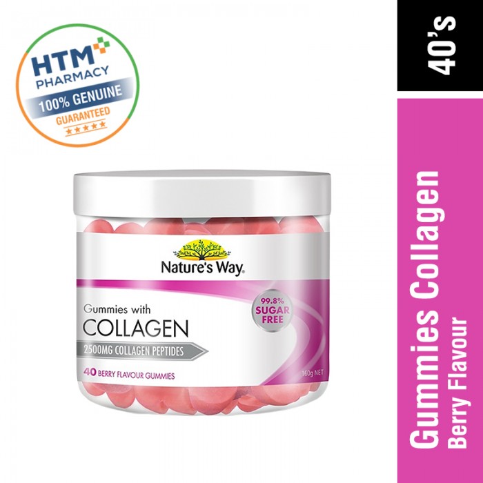 Nature's Way Beauty Collagen Gummies 40's