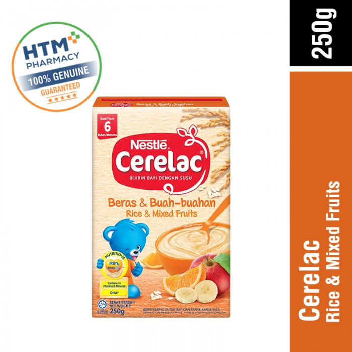 NESTLE CERELAC BL RICE+MIXED FRUITS 250G(12278269)