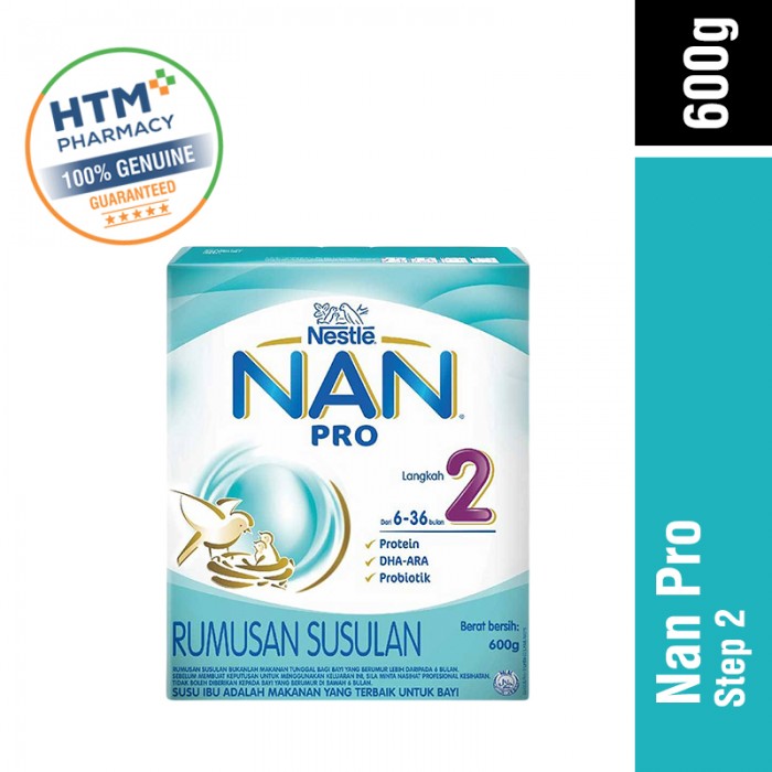 Nestle Nan Pro Follow-up Formula 1 600g (step 2)