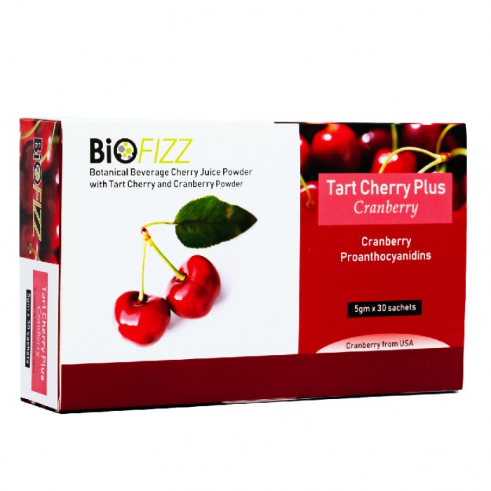 BIOFIZZ Cranberry Plus Tart Cherry 5g X 30'S