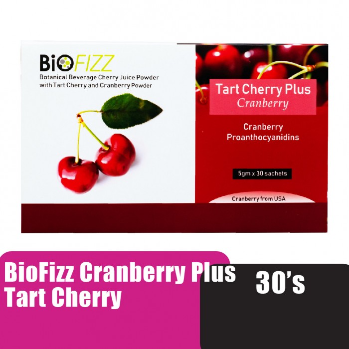 BIOFIZZ Cranberry Plus Tart Cherry 5g X 30'S