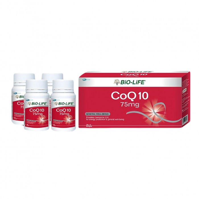 Bio-Life COQ10 75mg 30'S x 4