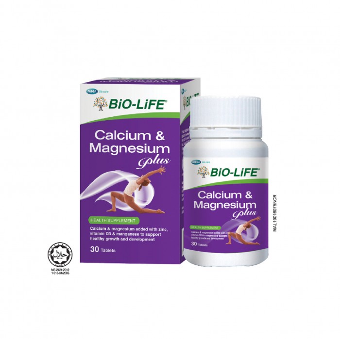 Bio-life Calcium & Magnesium Plus 2 x 100's