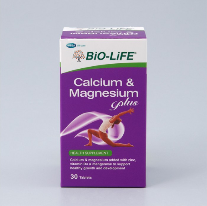 Bio-life Calcium & Magnesium Plus 2 x 100's