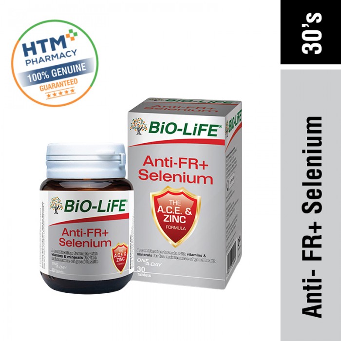 Bio-Life Anti-FR+ Selenium 30's