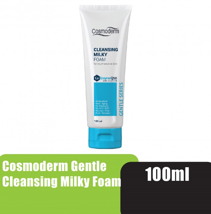 Cosmoderm Gentle Cleansing Milky Foam 100ml