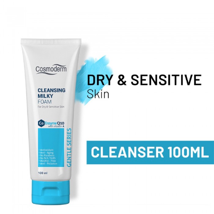 Cosmoderm Gentle Cleansing Milky Foam 100ml