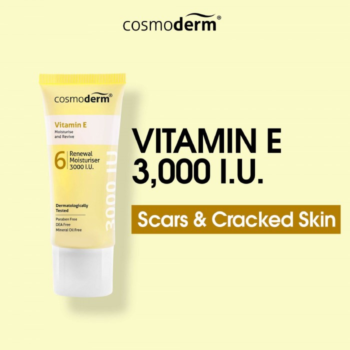 Cosmoderm Vitamin E Renewal Moisturiser 3000 I.U. 50ml