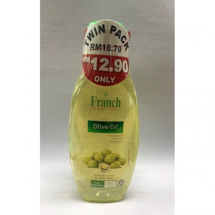 FRANCH OLIVE OIL 150ML X 2