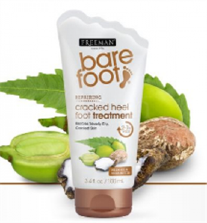 Freeman Bare Foot Lime + Coconut Butter Cream 4.2Oz/125ml