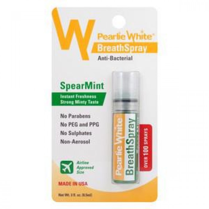 Pearlie White Breath Spray - Spear Mint