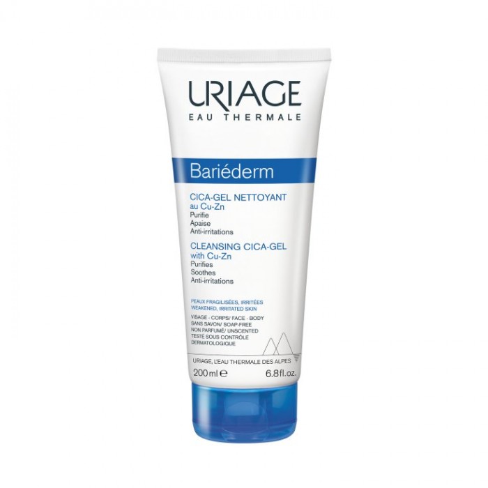 Uriage Bariederm Cleansing Cica-Gel (CU-ZN+) 200ml