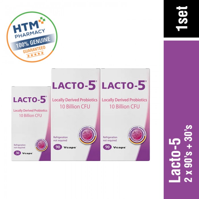 [PROBIOTICS] Total Health Concept Lacto-5 90's x2 +30's