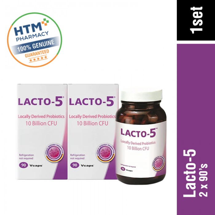 [PROBIOTICS] Total Health Concept Lacto-5 90's X 2