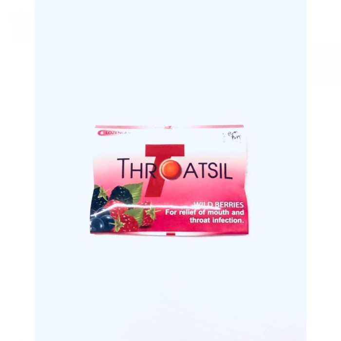 Throatsil Wild Berries 8'S