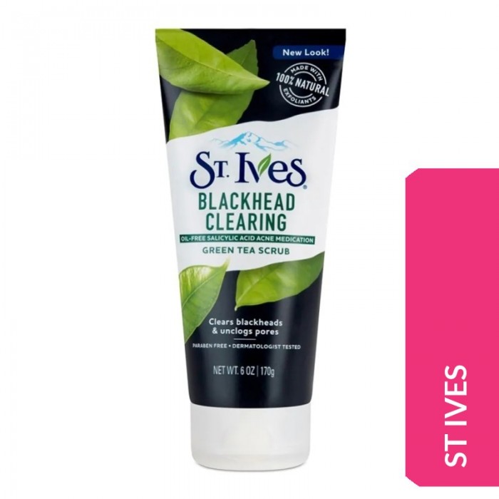 St Ives Blackhead Clearing Green Tea Scrub 170g