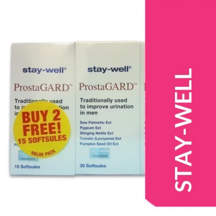 Stay-Well Prostagard 2 x 30'S + 15'S