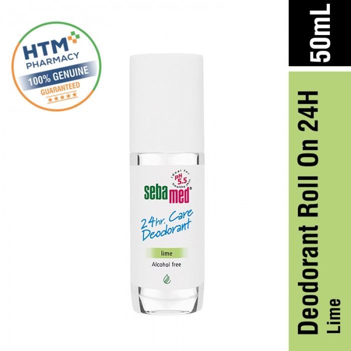 Sebamed Deodorant Roll On 24H Lime 50ML