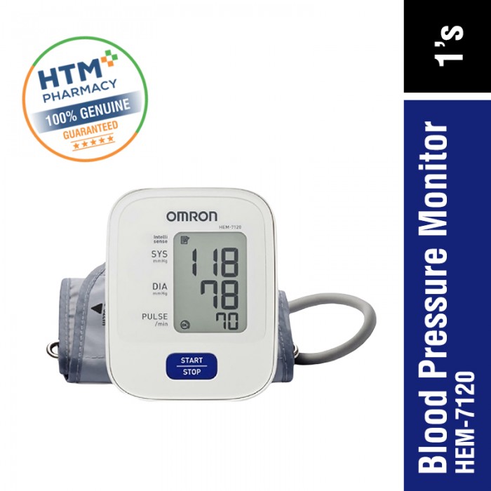 OMRON BLOOD PRESSURE MONITOR HEM-7120