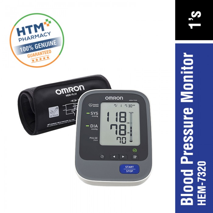 OMRON BLOOD PRESSURE MONITOR HEM-7320