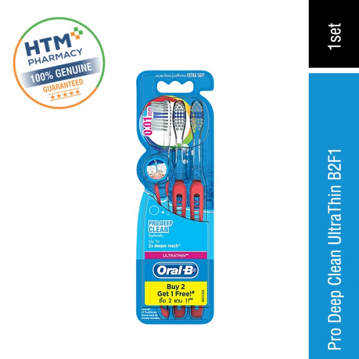 ORAL B PRO DEEP CLEAN ULTRATHIN B2F1