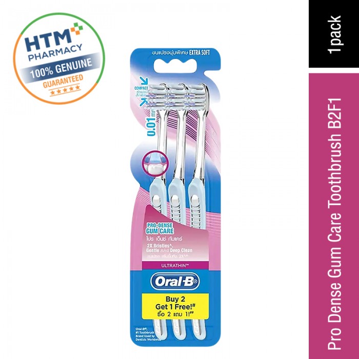 Oral B Pro-Dense Gum Care Toothbrush B2F1