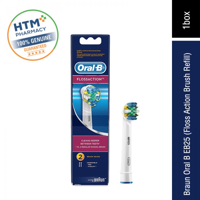 Braun Oral B Eb25 (FlossAction Brush Refill)