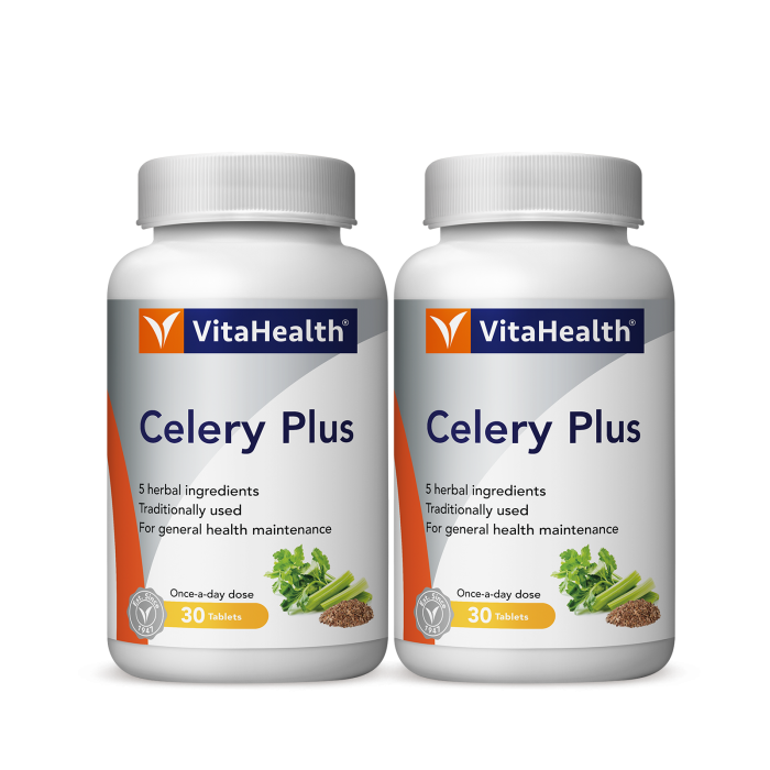 Vitahealth Celery Plus 2 x 130'S