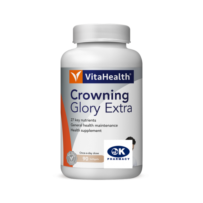 Vitahealth Crowning Glory Extra 90'S X2