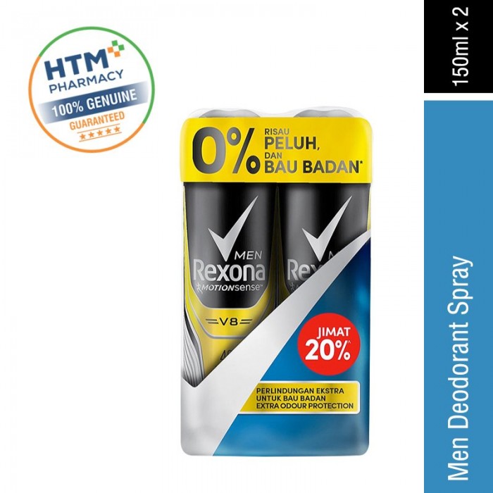 Rexona Spray 2x150ML - V8 TP