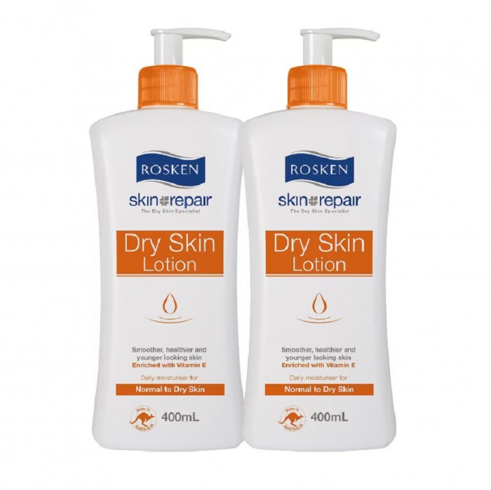 Rosken Dry Skin Lotion 400ML x 2