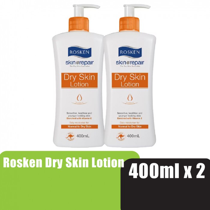 Rosken Dry Skin Lotion 400ML x 2