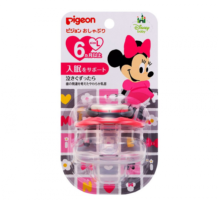 Pigeon Pacifier Minnie (L) 6Month+