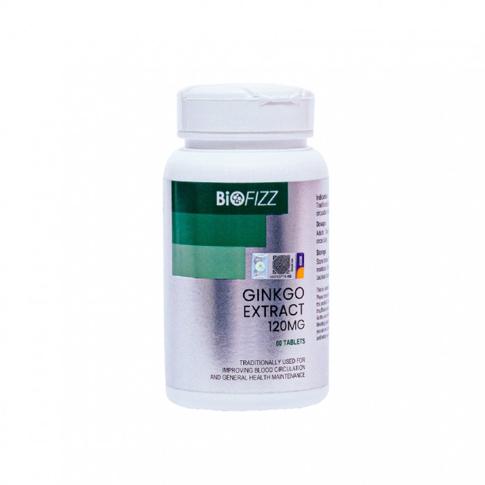 BIOFIZZ Ginkgo Extract 120mg 60'S