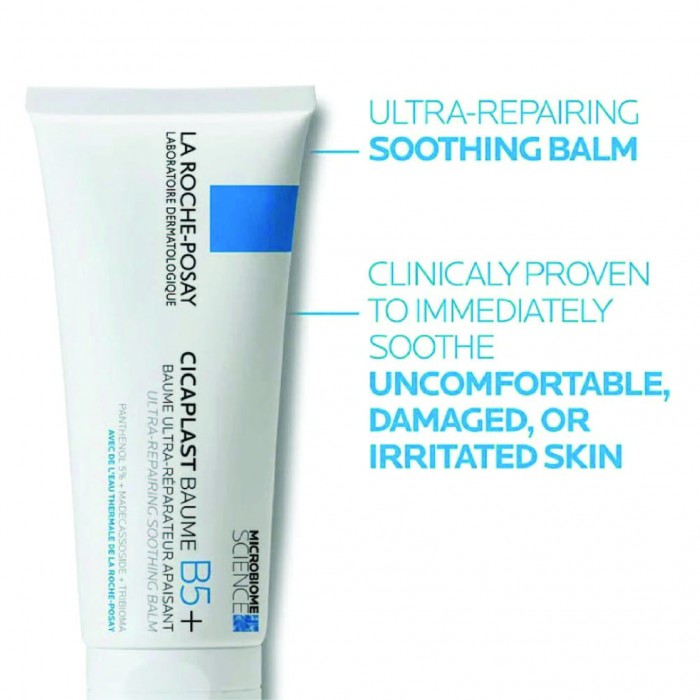 LA ROCHE POSAY Cicaplast Baume B5 Soothing Balm 40ml - Provitamin B5 For Sensitive Dry Skin